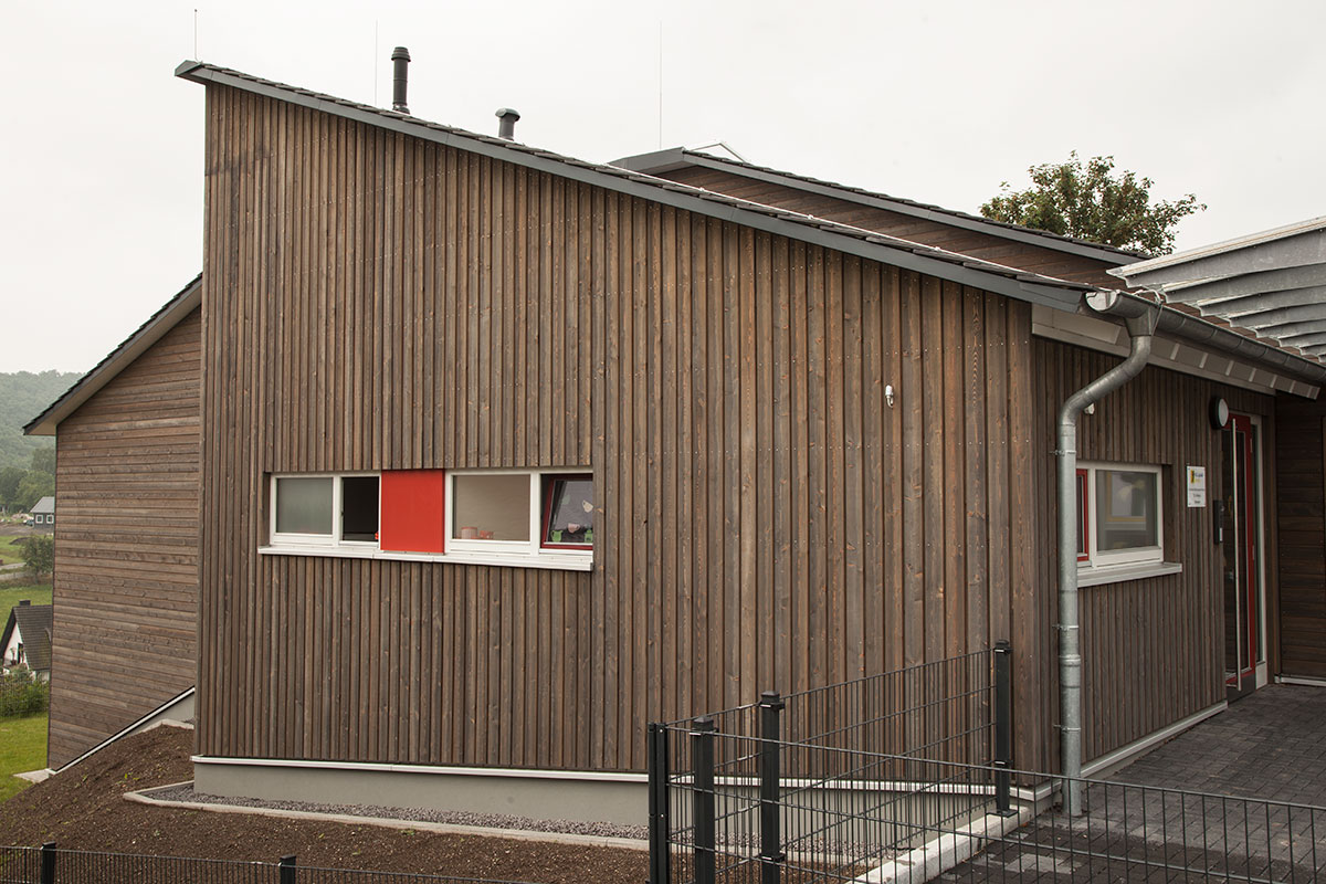 Holzbau-Dahm, Referenz, Kindergarten, (Zimmerei, Holzrahmenbau, oekologisch Bauen, Klimaschutz, Nachhaltigkeit)